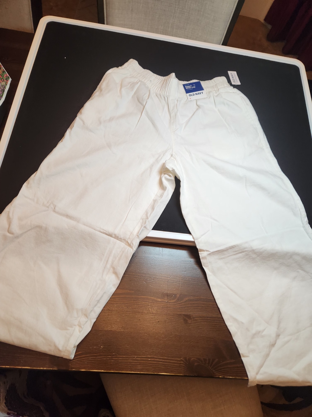 Old Navy Elastic Waist Super Wide Leg Pants